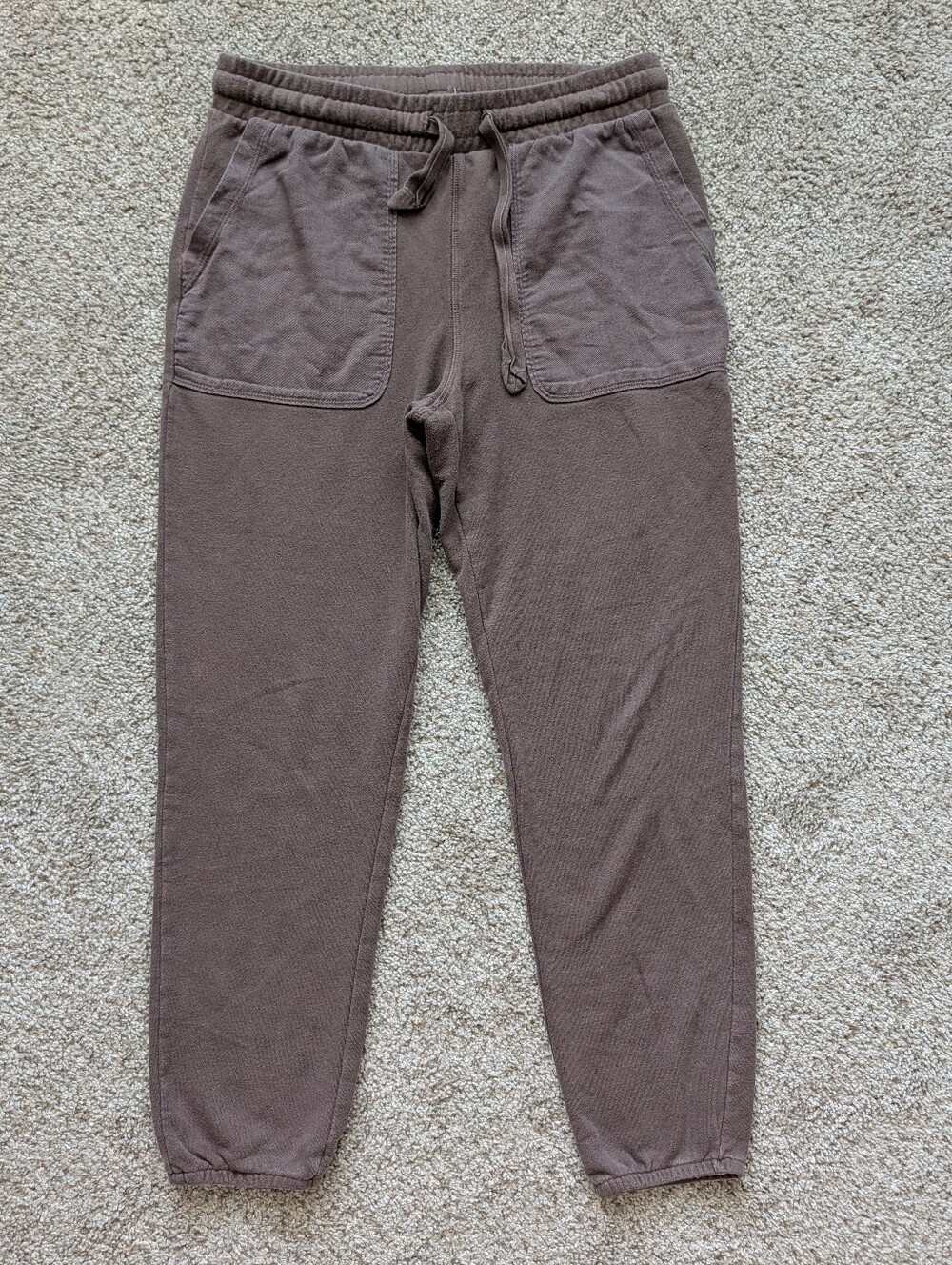 American Eagle Womens Brown High Waist Tomgirl Jogger Sweatpants Size Small